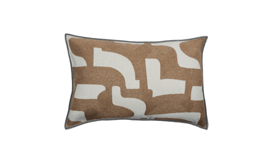 Kuddfodral Entrelacs Tabac 40x60