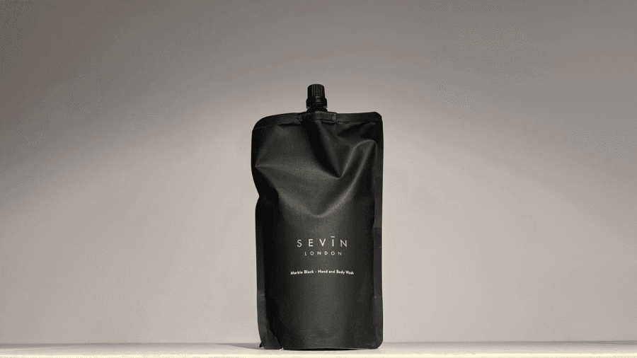 Duschtvål Refil Marble Black 500 ml