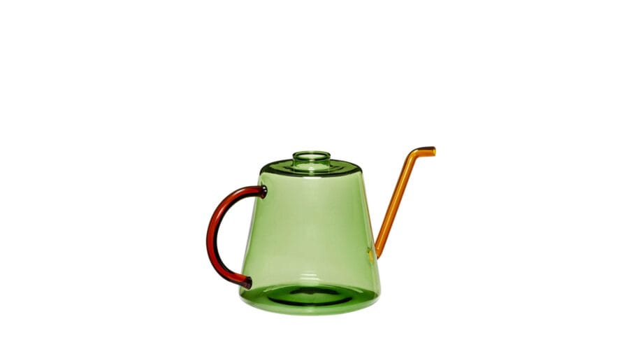 Vattenkanna Flora Green/Amber